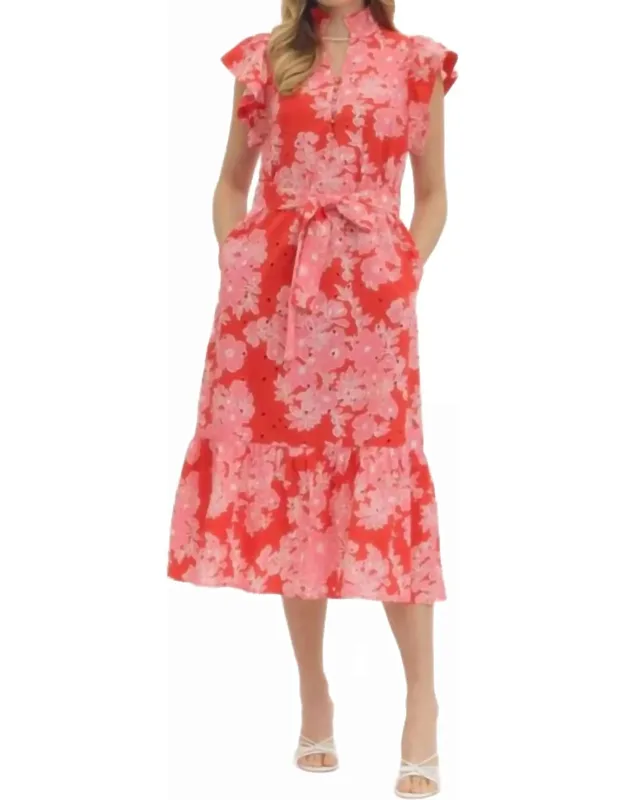 Sunset Blossom Dress