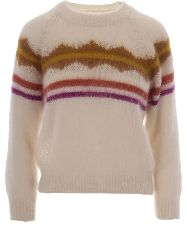 Striped Knit Sweater