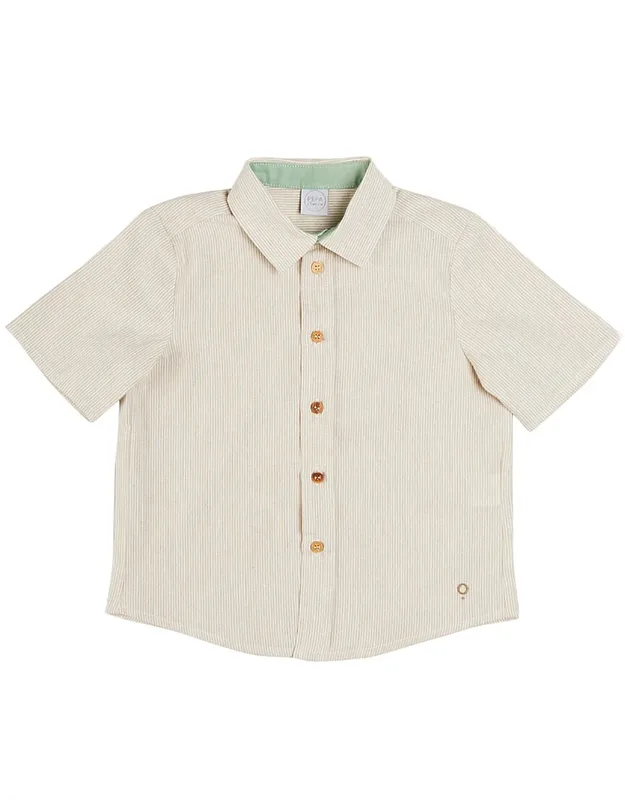 Light Striped Linen Shirt