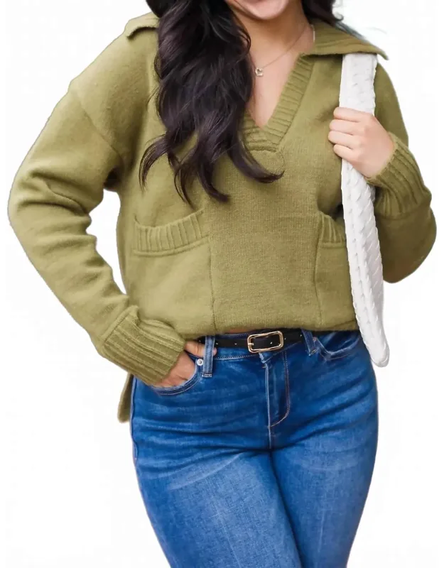 Cozy Up V-neck Sweater