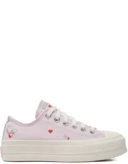 Ctas Lift Sneaker Platform Y2k Heart Shoes