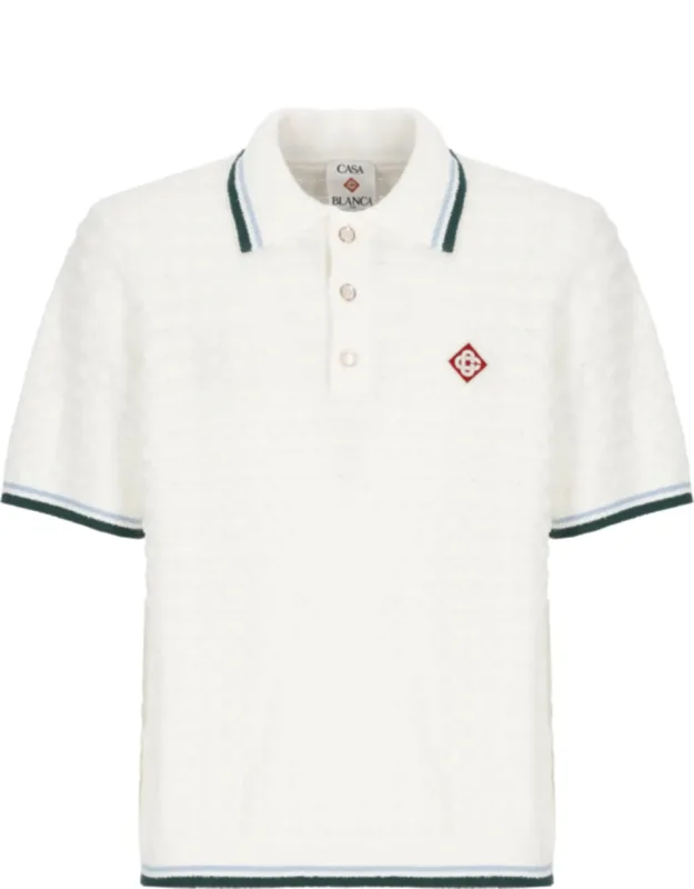 Boucle Logo Patch Polo Shirt
