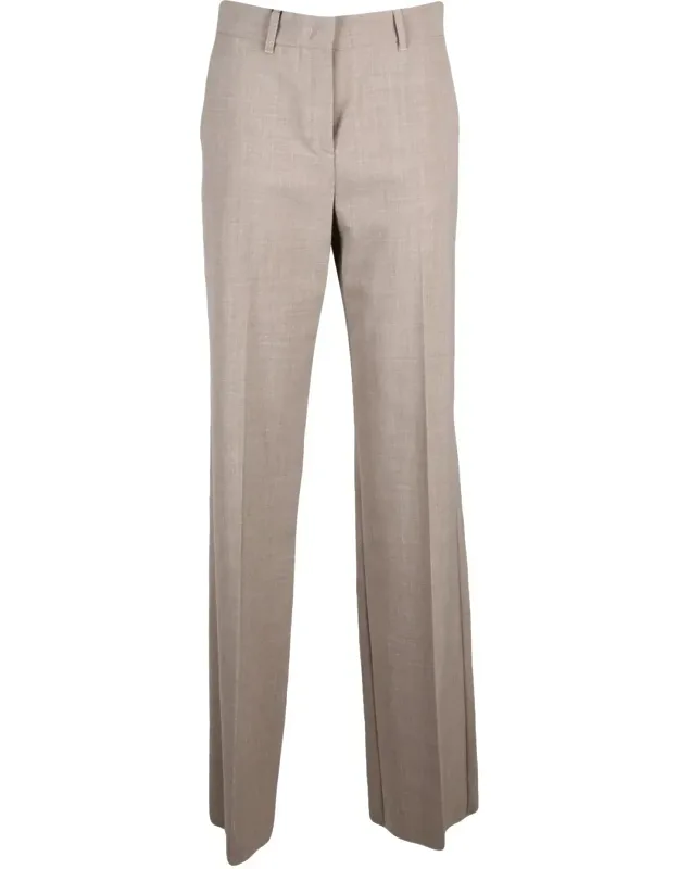 Straight-leg Trousers