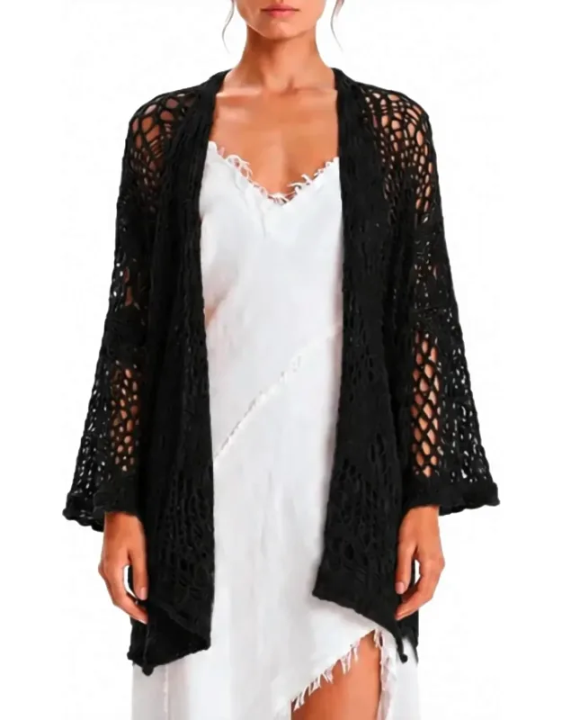 Nature Texture Long-sleeve Cardigan