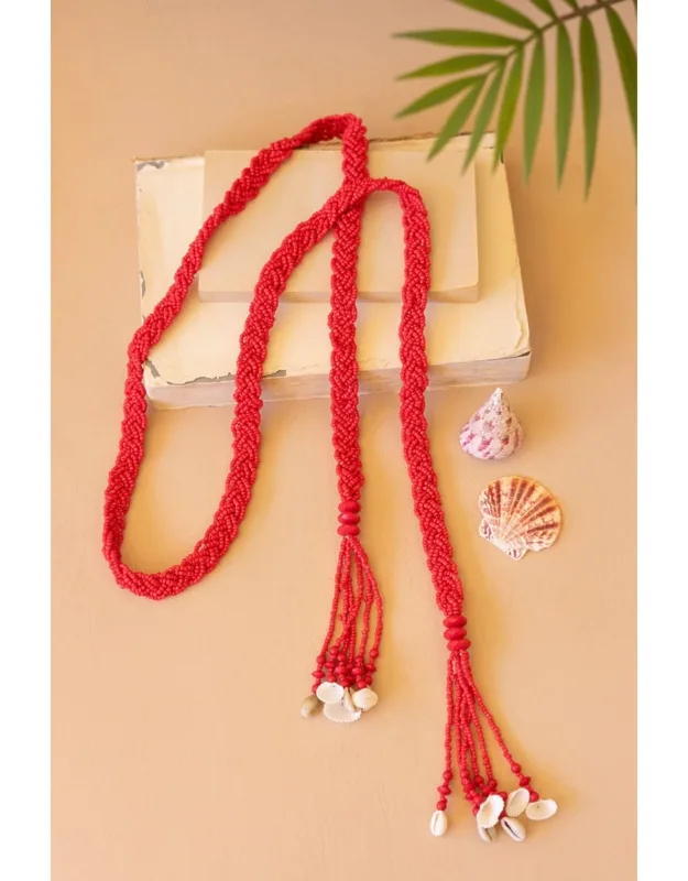 Seeded Bead Belt
