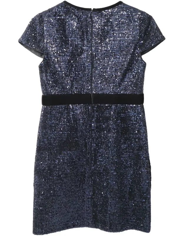 Glitter Mini Dress
