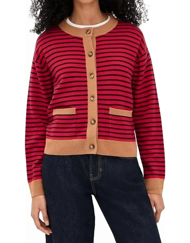 Lillian Crewneck Cardigan