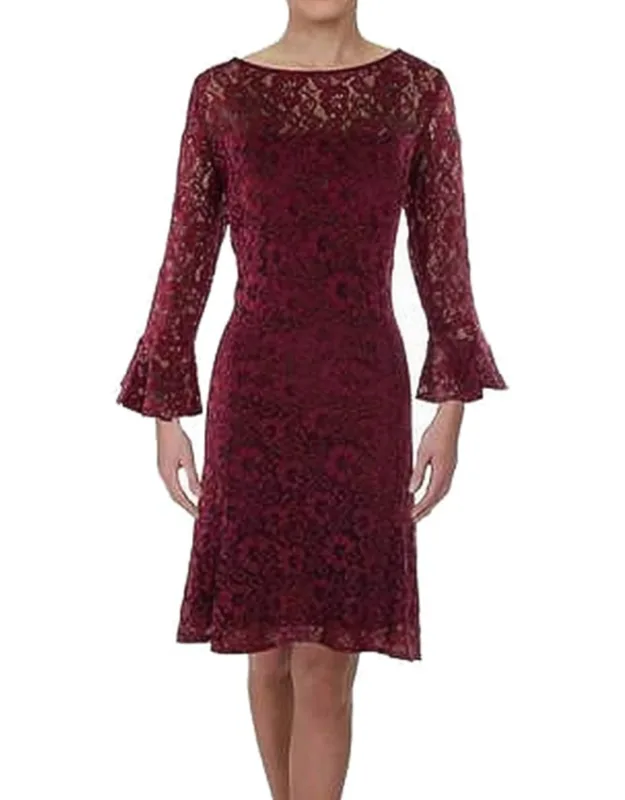 Ruffled Lace Dress