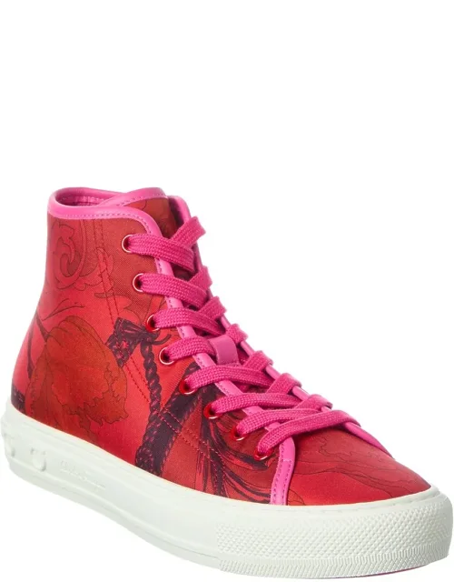 High Top Canvas Sneakers