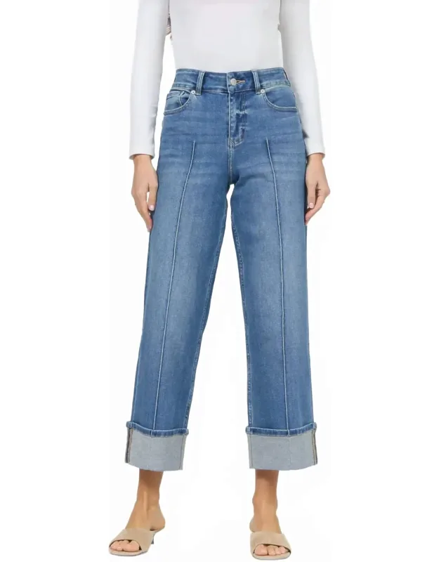 Holly High-rise Cropped Jeans