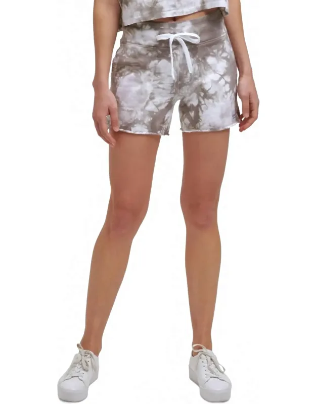 Performance Printed French Terry Shorts