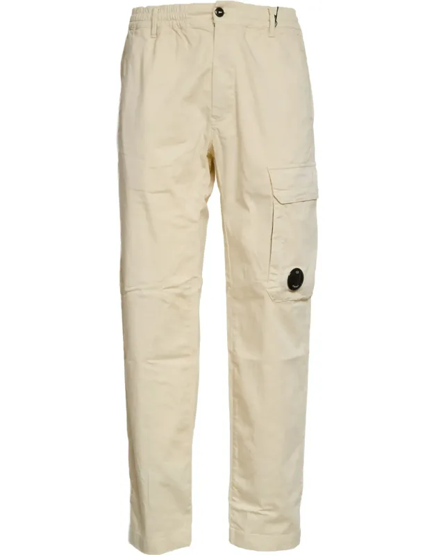 Stretch Sateen Regular Cargo Pants