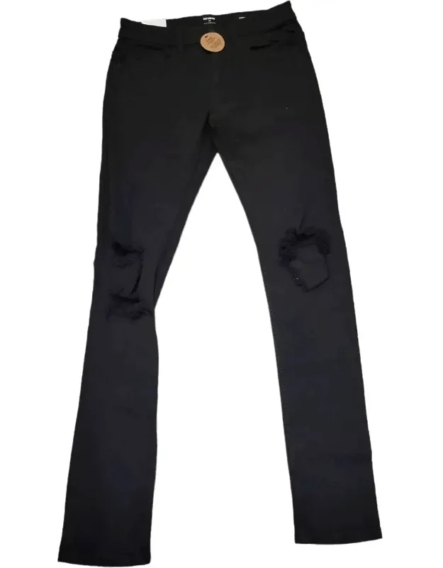 Super Skinny Distressed Jeans