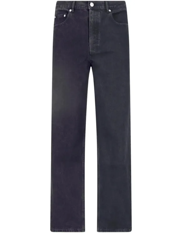 Straight-leg Organic Cotton Jeans