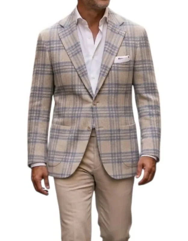 Plaid Sport Blazer