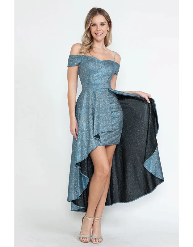 Cocktail Dress Spaghetti Strap Fitted