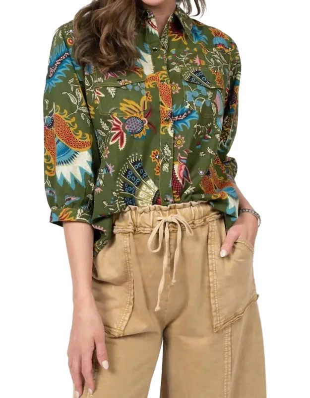 Snap Front Shirt