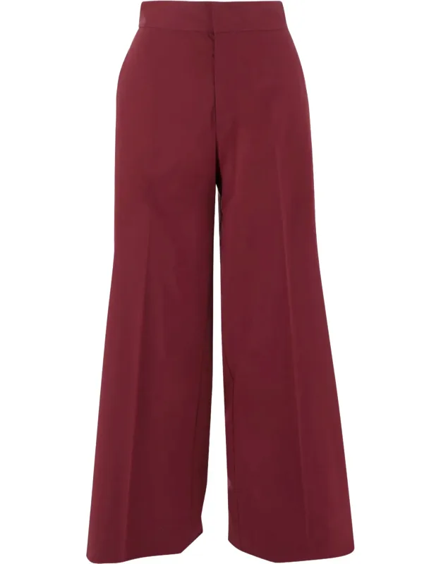 Wide-leg Trousers