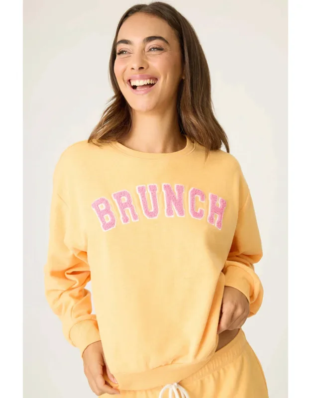 Mimosa Me Brunch Crewneck Sweater