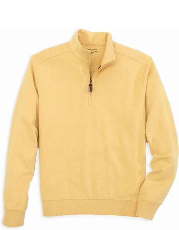 Chandler Quarter Zip Cotton Performance Pullover