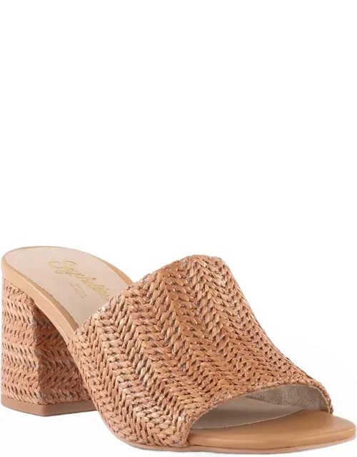 Adapt Raffia High Heel Sandals