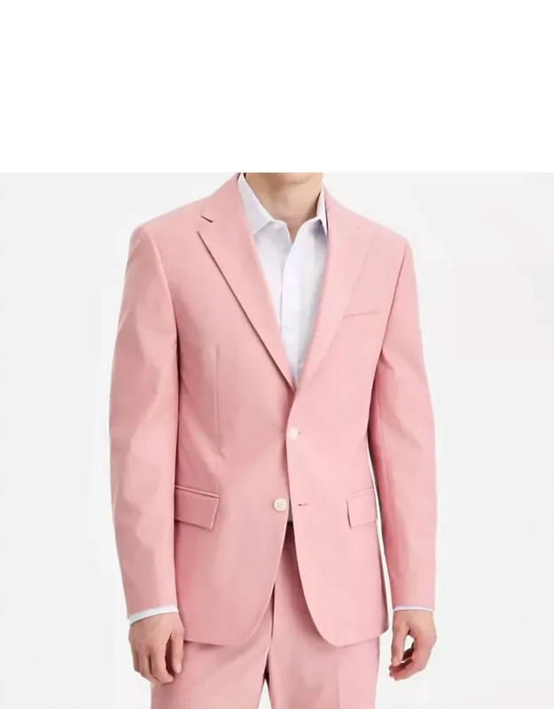 Modern-fit Flex Stretch Chambray Suit Separates Jacket