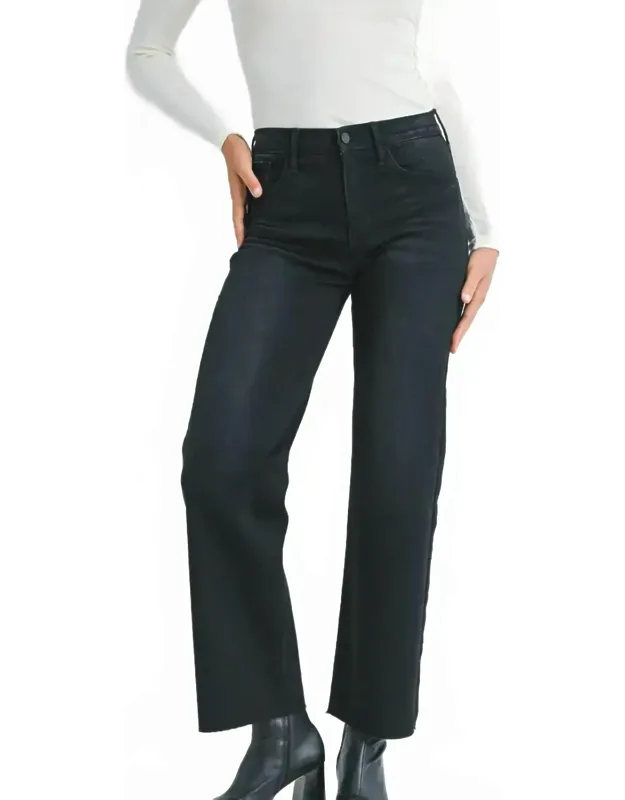 Slim Wide Leg Jeans
