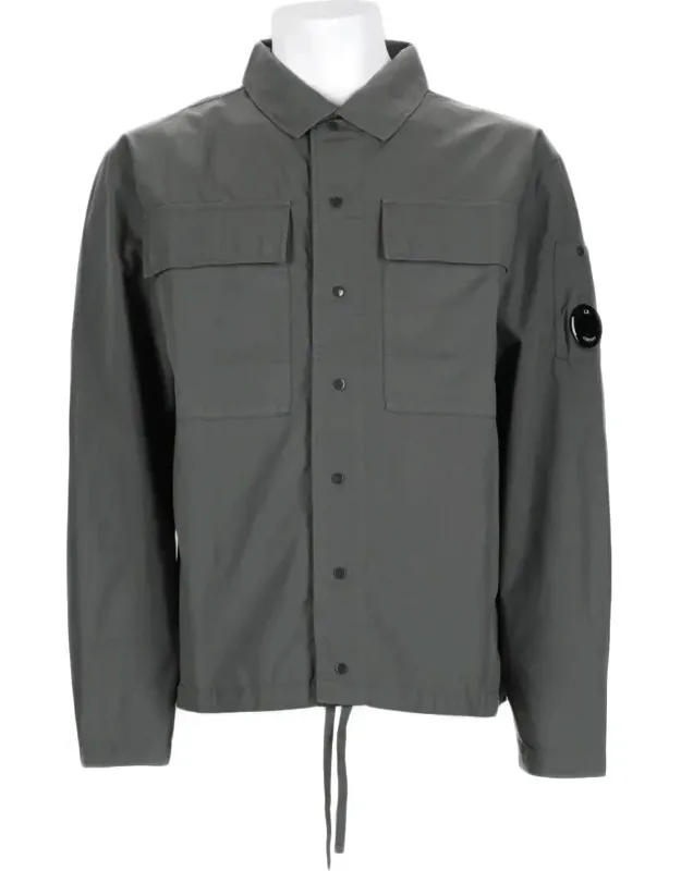 Boxy Chest Flap Pocket Shirt