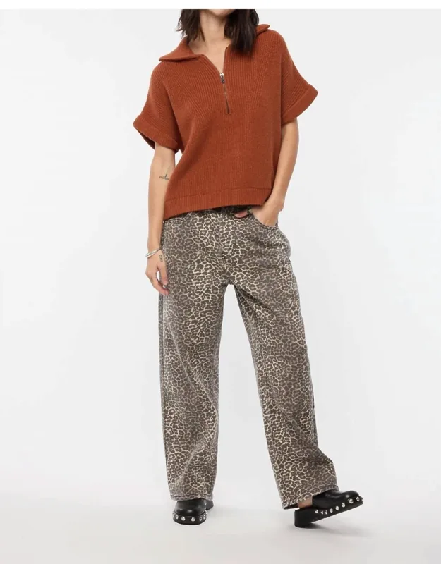 Half-zip Pullover Sweater