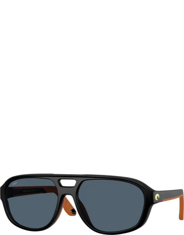 55 Mm Matte Black Sunglasses