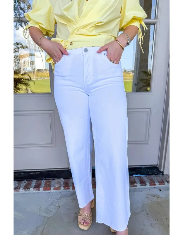 High Rise Wide Leg Jeans