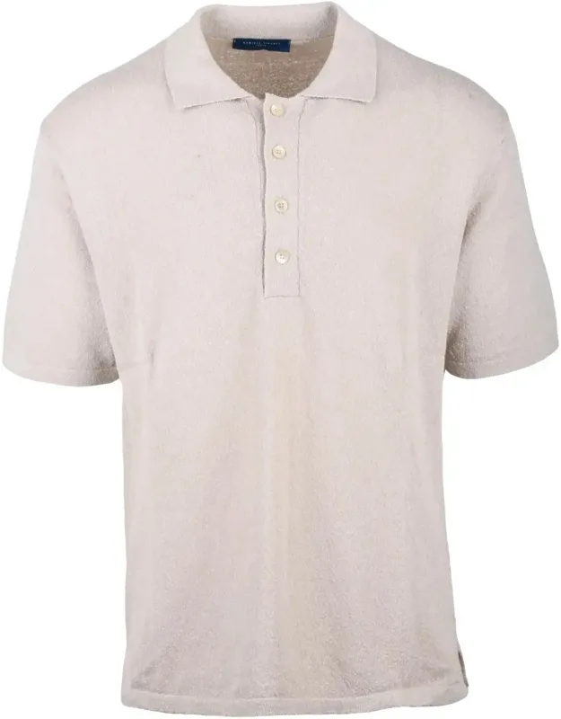 Brushed Knitted Polo Shirt