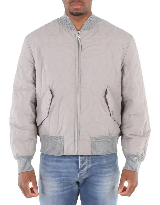 Rhinoceros Quilted Blouson Jacket