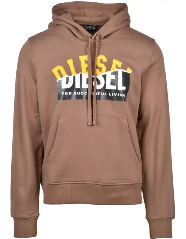 Cropped Cotton Hoodie
