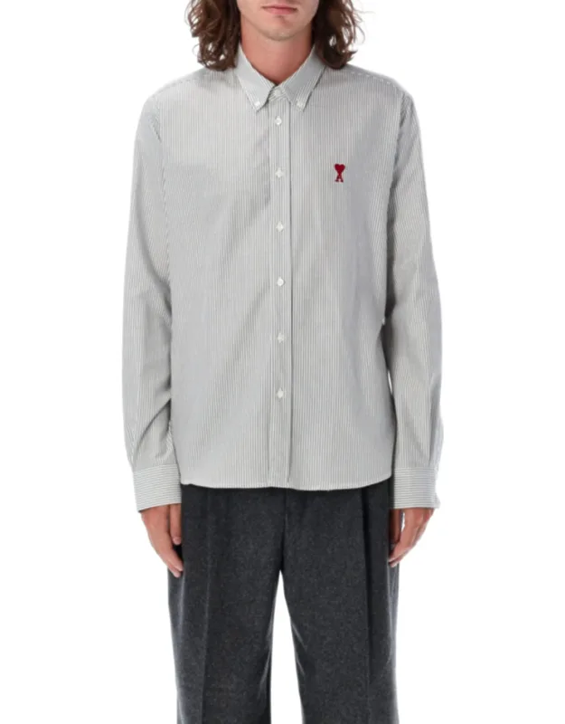 Striped Cotton Casual Shirt