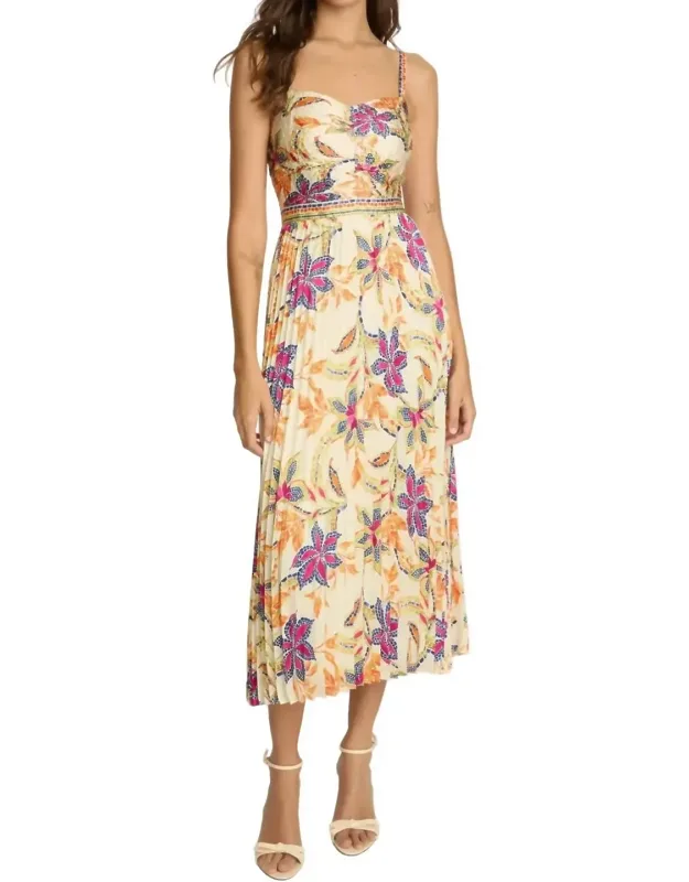 Stitched Flower Dress
