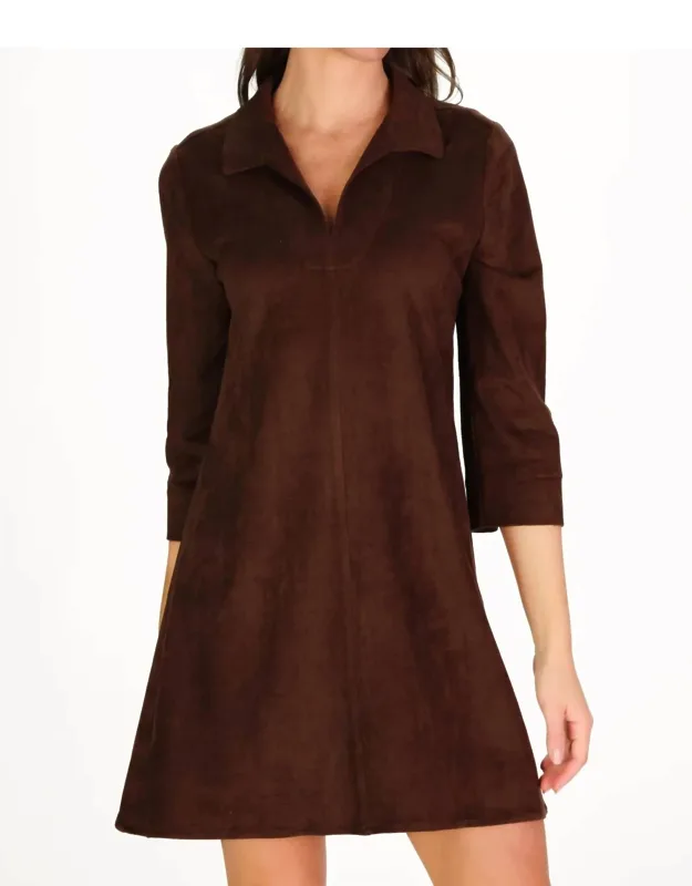 Chicory Suede Dress