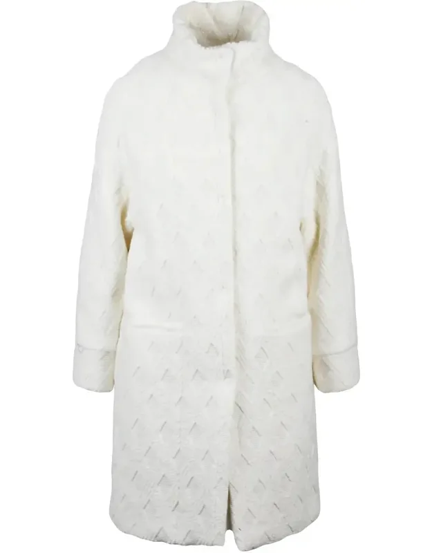 Virgin Wool-blend Coat