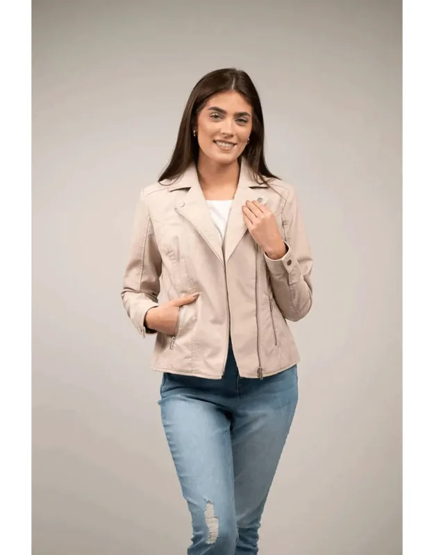 Diamonds And Motorcycles Pleather Jacket