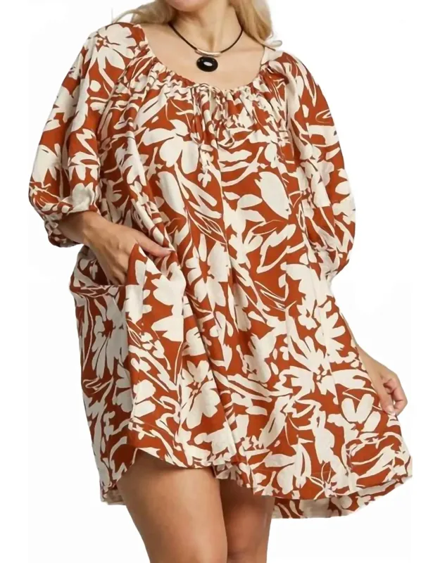 Two Tone Mini Dress