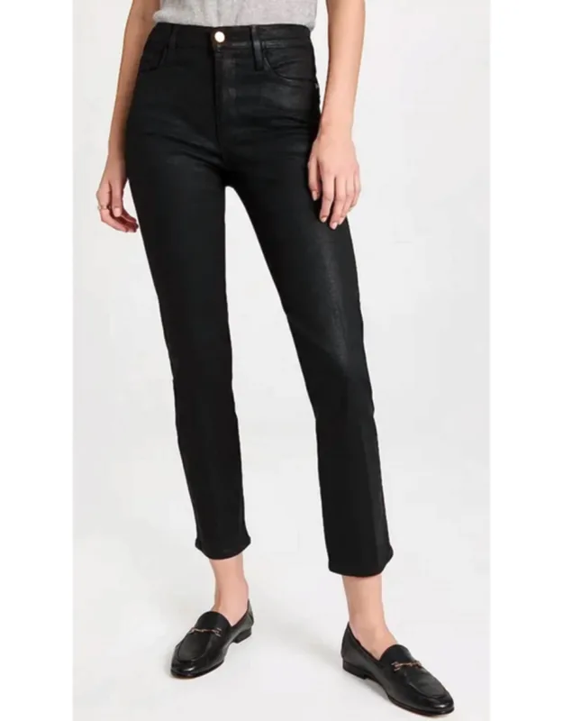 Le Sylvie Coated Jeans