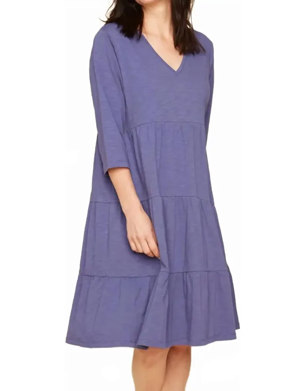 Tiered Knit Dress