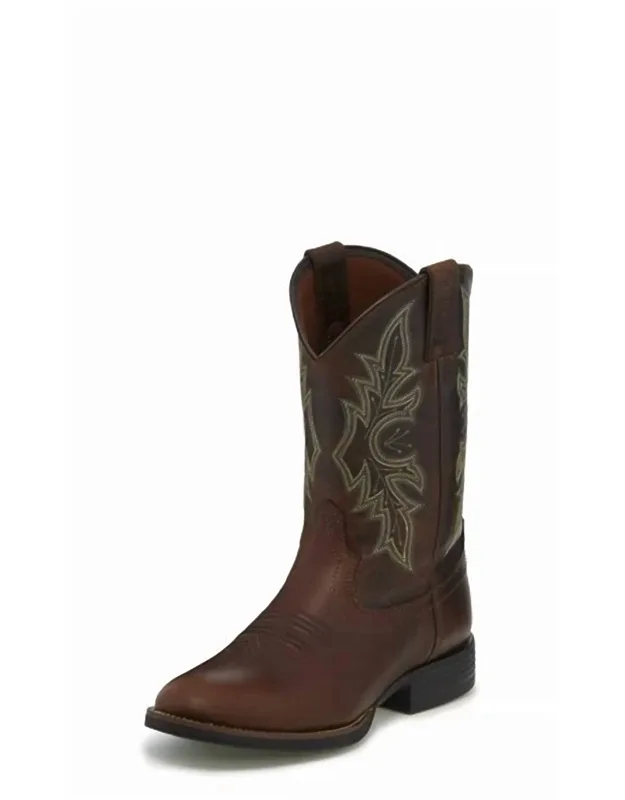 Brick Buff Boots