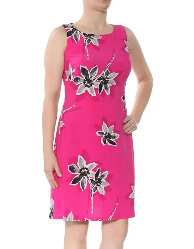 Floral Print Mini Dress