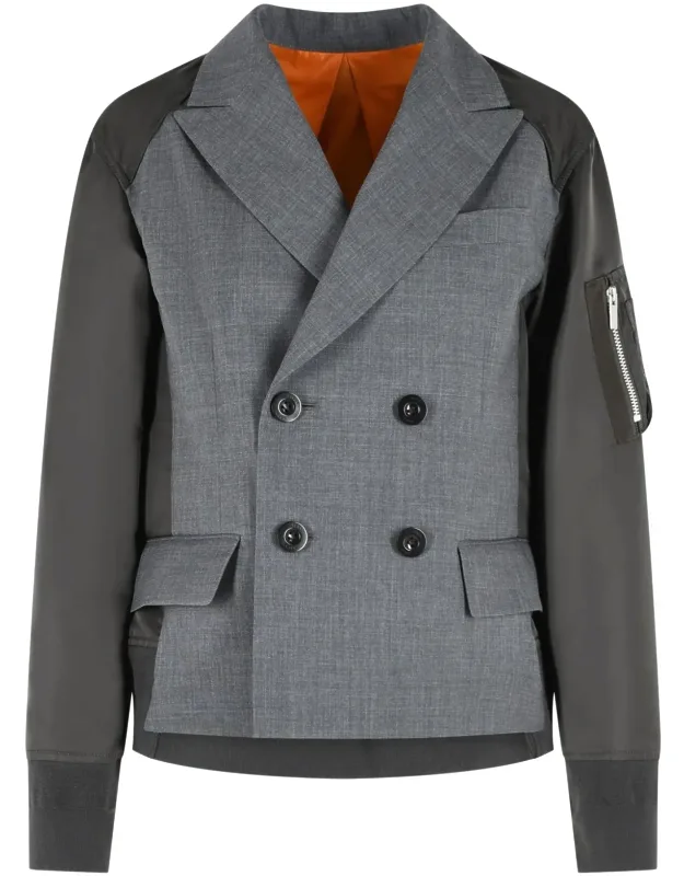 Wool Blend Blazer