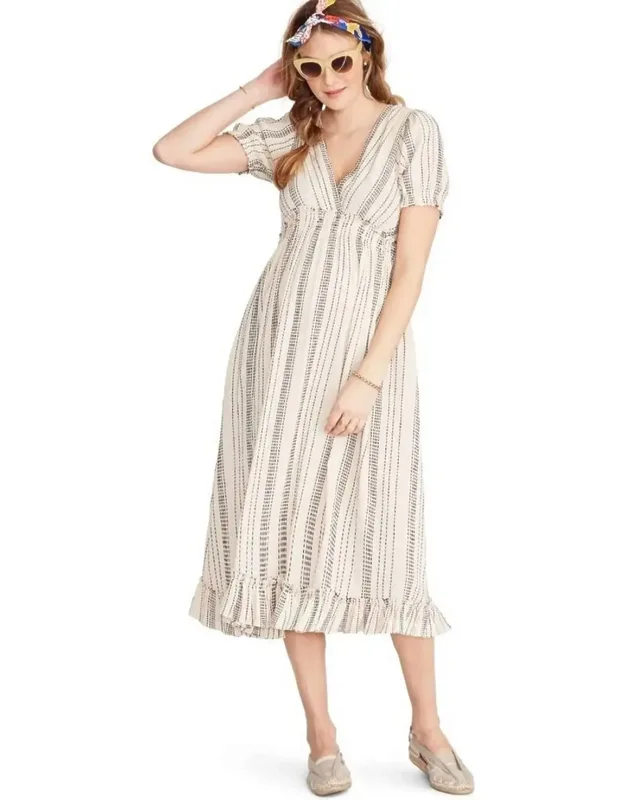 Amelia Cotton Gauze Maternity Dress