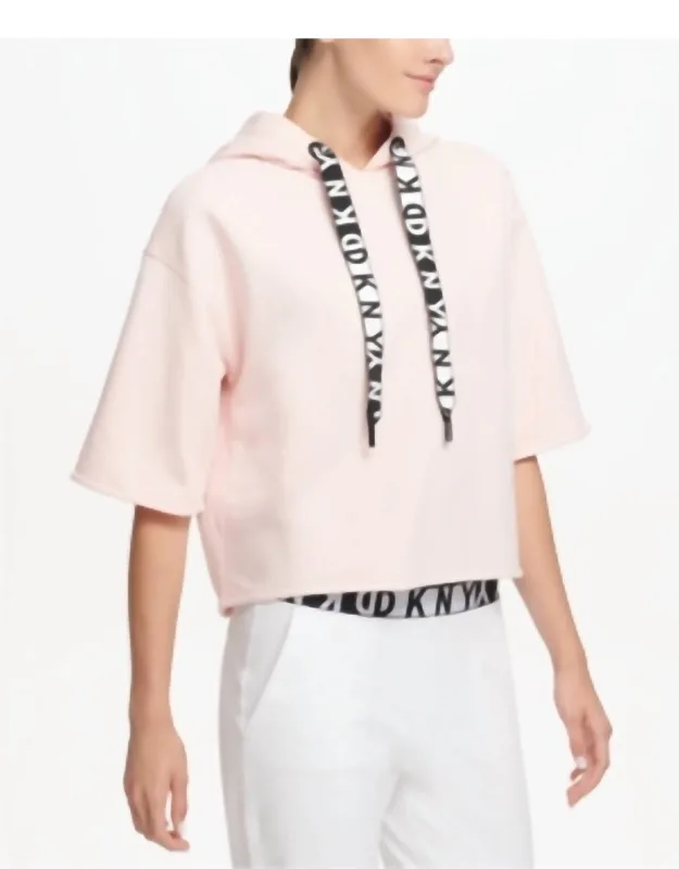 Relaxed Cropped Hoodie