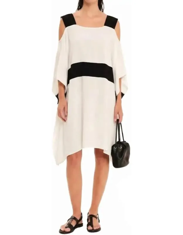 Dimensional Play Mini Tunic Dress