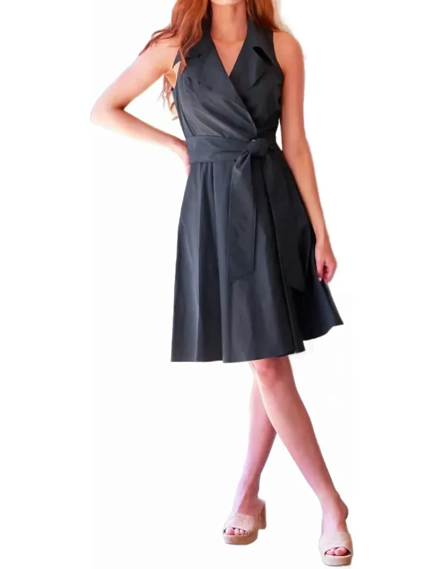 Trench Wrap Dress