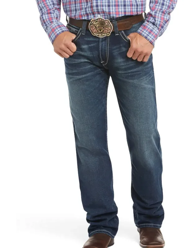 M4 Low Rise Stretch Boot Cut Jeans